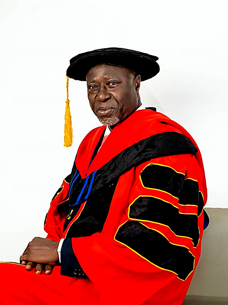 Chief Olumuyiwa Makinde, Ph.D. Regalia